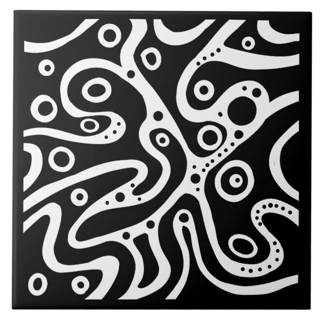 Padrão preto e branco (Frente)