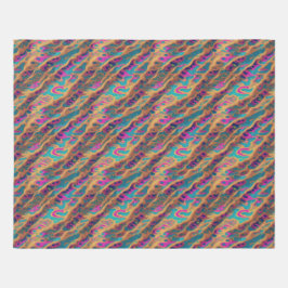 Padrão Psicodélico das Cores de Fusão