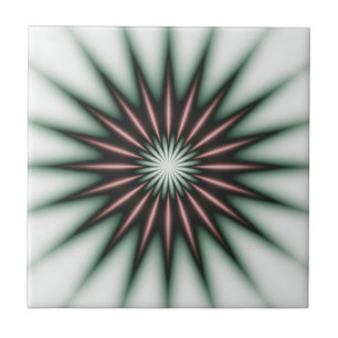 Padrão Radiante Maroon