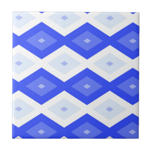 Padrão real de diamante azul
