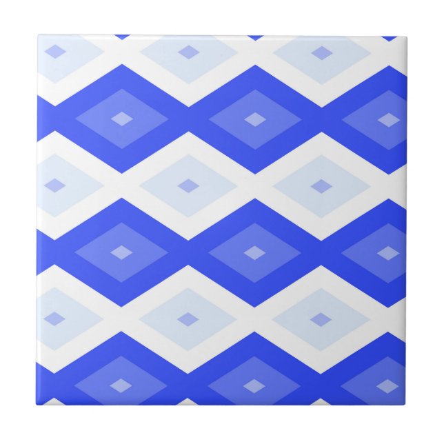Padrão real de diamante azul (Frente)