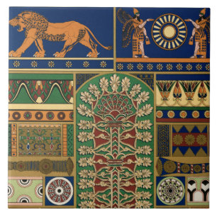 Padrão Retro Assírio