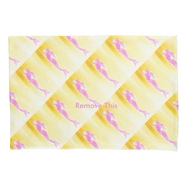 padrão rosa das sereias submarinas (Frente)