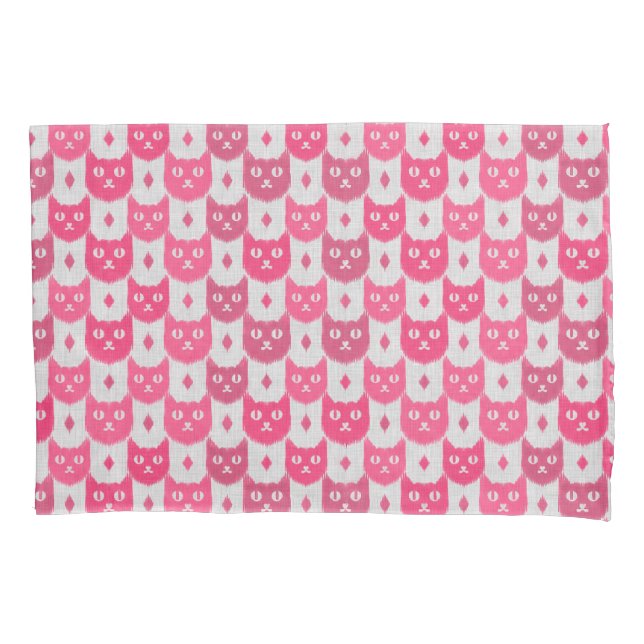 Padrão rosa icat ikat (Frente)