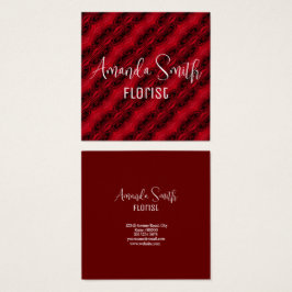 padrão rosa vermelha