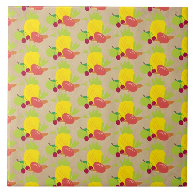 Padrão Rustic Vegetables (Frente)