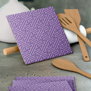 Padrão Sayagata, japonês, roxo e rosa