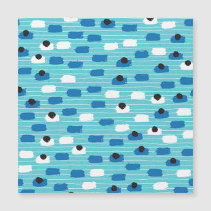 Padrão sem costura do curso do pincel, desenhado à