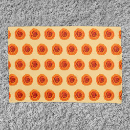 Padrão sem soldadura do Rosa de cor laranja ativad