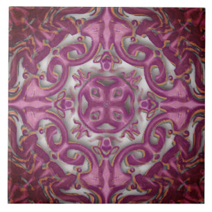 Padrão simétrico (como azulejos)
