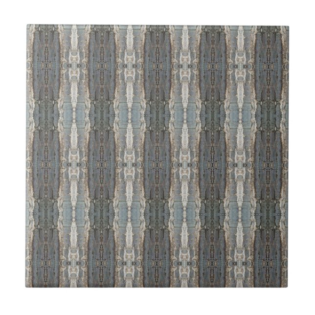 Padrão Sofisticado de Casca de Árvore 4,25 Quadrad (Frente)
