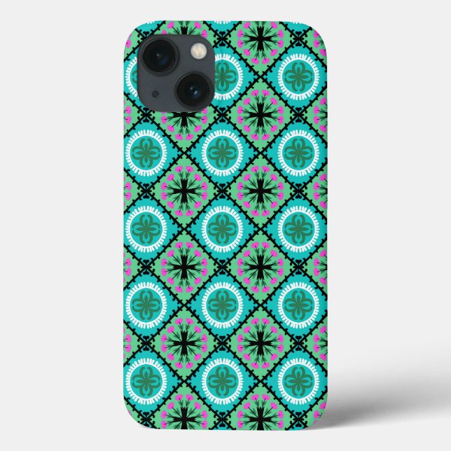Padrão Suzani com Motifs Uzbeques e Kazakh (Verso)