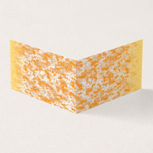 Padrão têxtil com laranja vibrante e dourado