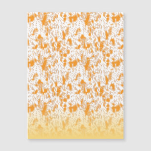 Padrão têxtil com laranja vibrante e dourado