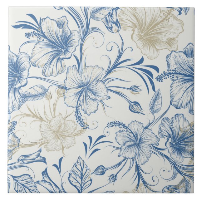 Padrão Toile-De-Jouy (Frente)