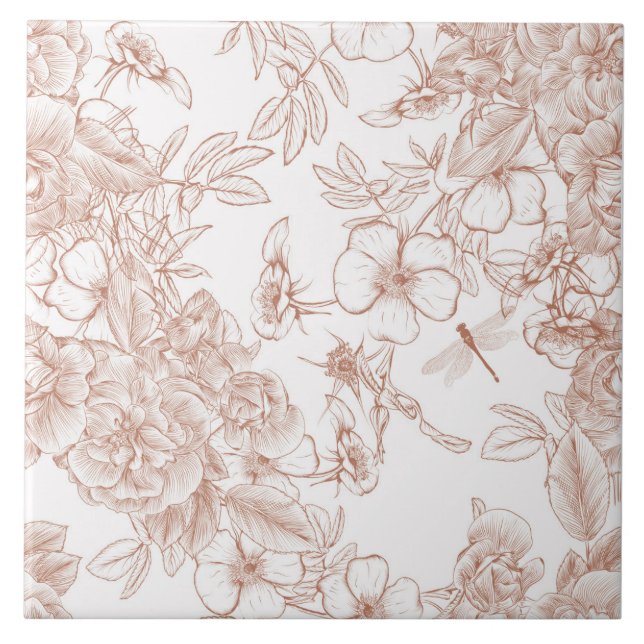 Padrão Toile-De-Jouy (Frente)
