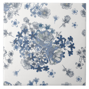 Padrão Toile-De-Jouy