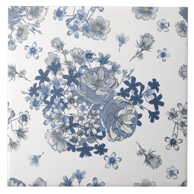 Padrão Toile-De-Jouy (Frente)