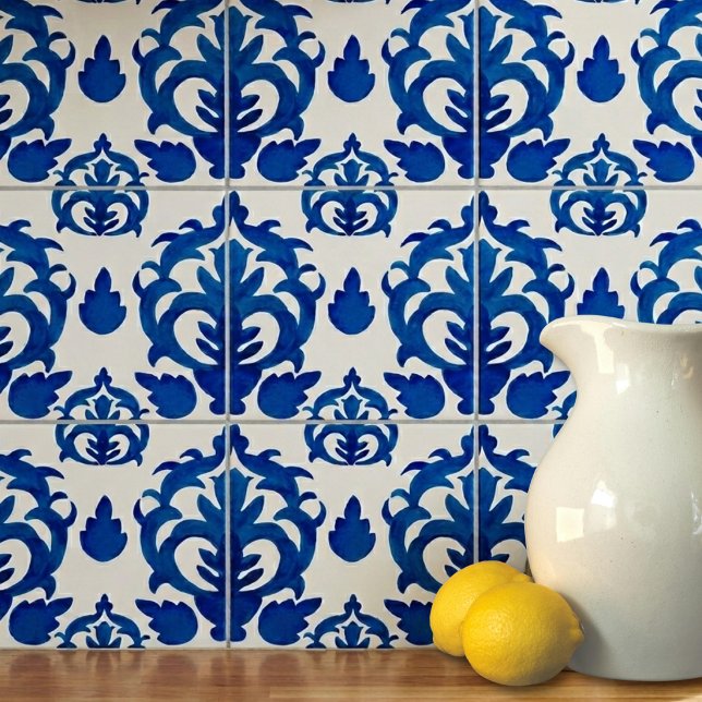 Padrão Toile Francês Azul (Criador carregado)