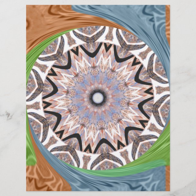 Padrão tradicional africano de feijão (Frente)