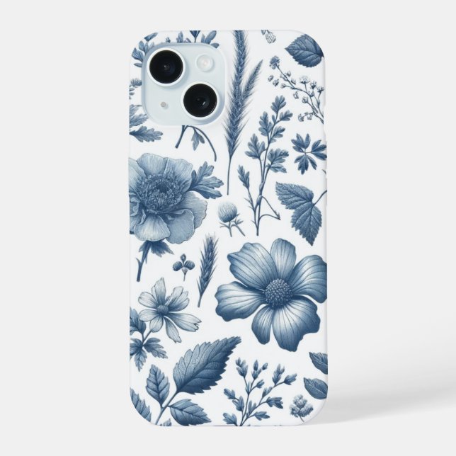 Padrão Tradicional Blue Floral Fine China (Verso)