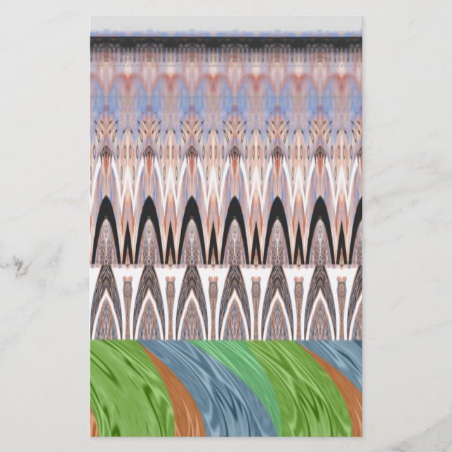 Padrão tradicional da África Ásia (Frente)