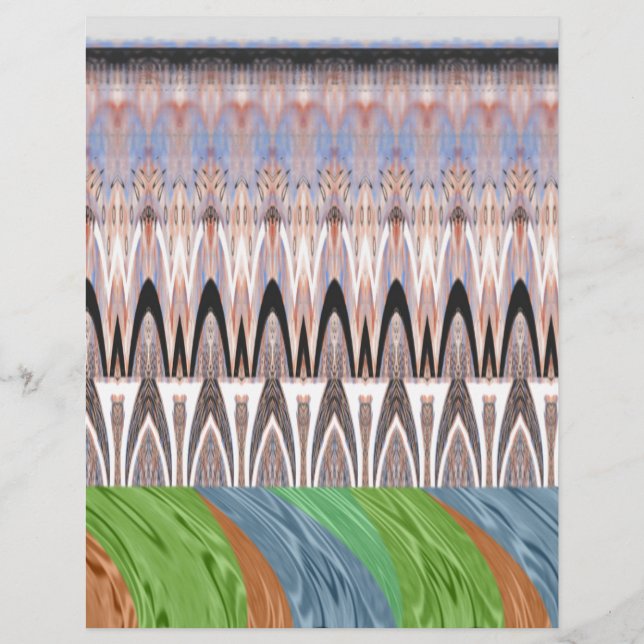 Padrão tradicional da África Ásia (Frente)