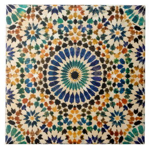 Padrão Tradicional de Mosaico Marroquino