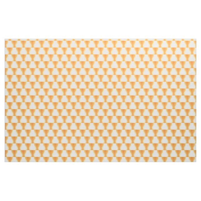 Padrão Triangular Laranja, Tecido (Jarda)