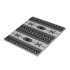 Padrão Tribal Aztec, Preto E Branco, Sudeste