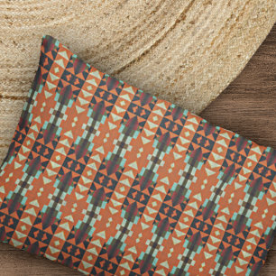 Padrão Tribal de Taupe Beige Verde-Chá