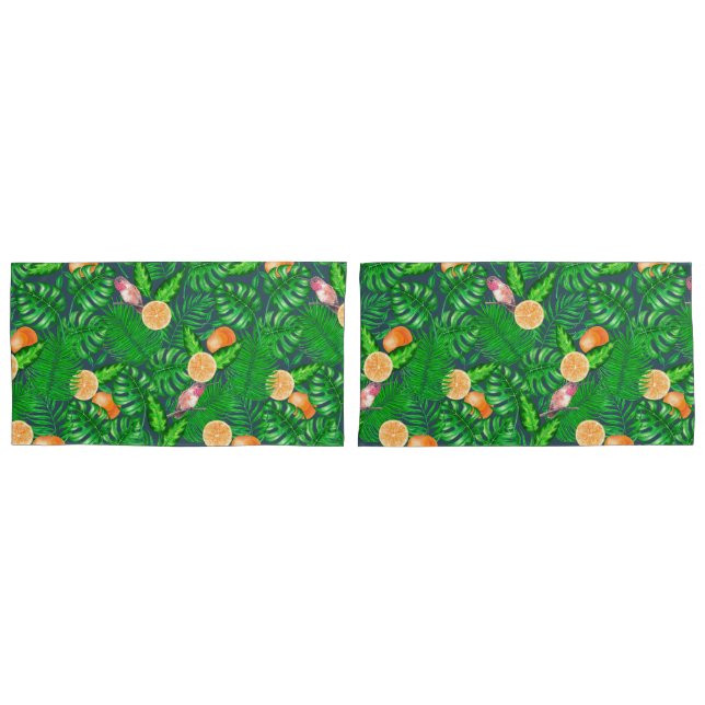 Padrão tropical, beija-flores (Frente - conjunto)