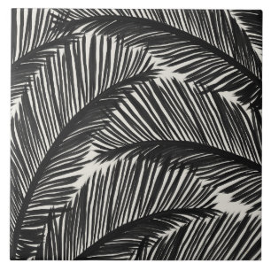 Padrão Tropical de Folha Negra Moderna