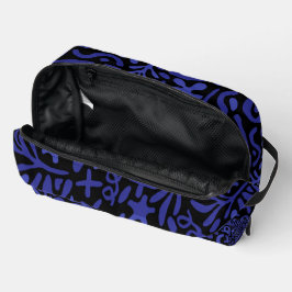 padrão uniforme de abstrato azul