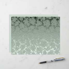 Padrão Verde do Pastel Floral Elegante