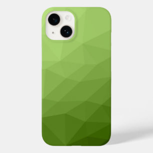 Padrão verde ombre geométrico de malha