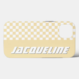 Padrão Verificado Amarelo