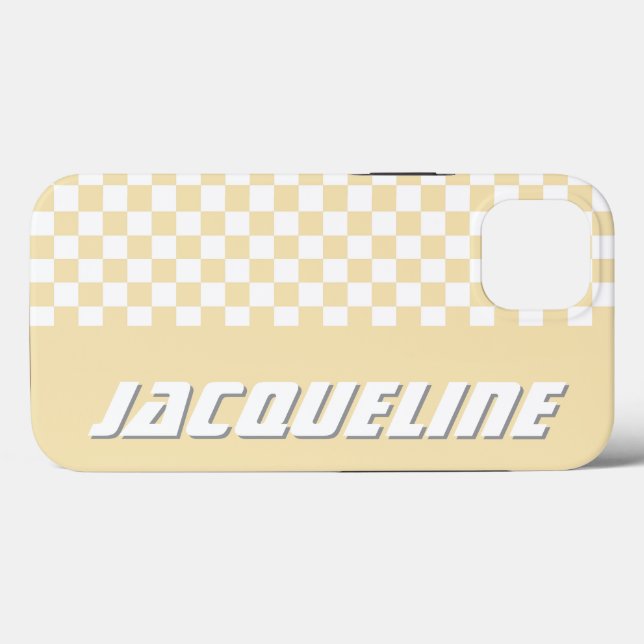 Padrão Verificado Amarelo (Verso (horizontal))