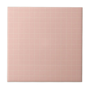 Padrão Verificado de Pastel Pink e Amarelo Pálido