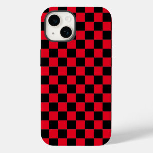 Padrão vermelho e preto