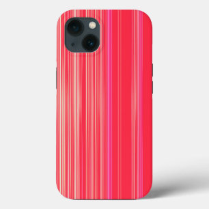Padrão vermelho e rosado striptease capas de iphon