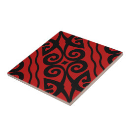 Padrão Vermelho Moderno