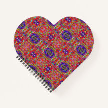 padrão vermelho refletido