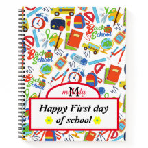 Padrão Vibrante e Personalizável de Volta às Aulas