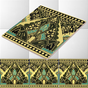 Padrão Victorian Era 1870 Art Nouveau Frieze