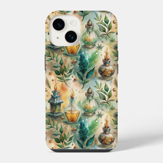 Padrão Vintage de Garrafas Apóticas (4) (Verso)