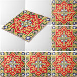 Padrão Vintage Victorian Era 1870<br><div class="desc">Esta é uma impressão de um padrão de azulejo da era vitoriana, melhorada digitalmente, derivada de uma publicação antiga de 1870. Você pode personalizar a cor de fundo.</div>