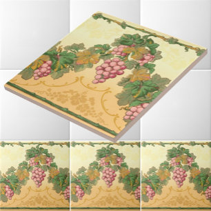Padrão Vintage Victorian Era Grapevine Frieze