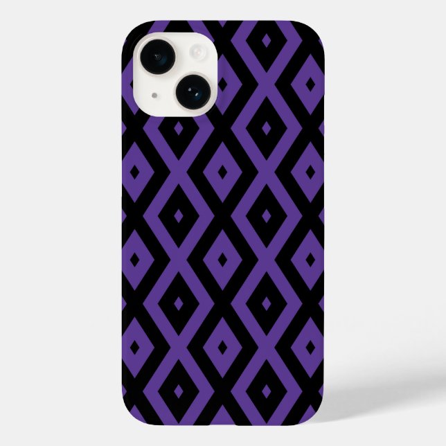 Padrão violeta e diamante preto (Verso)