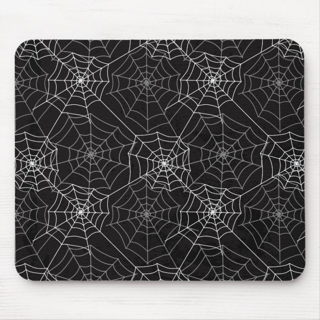 Padrão Web de aranha do Halloween | Mousepad (Frente)